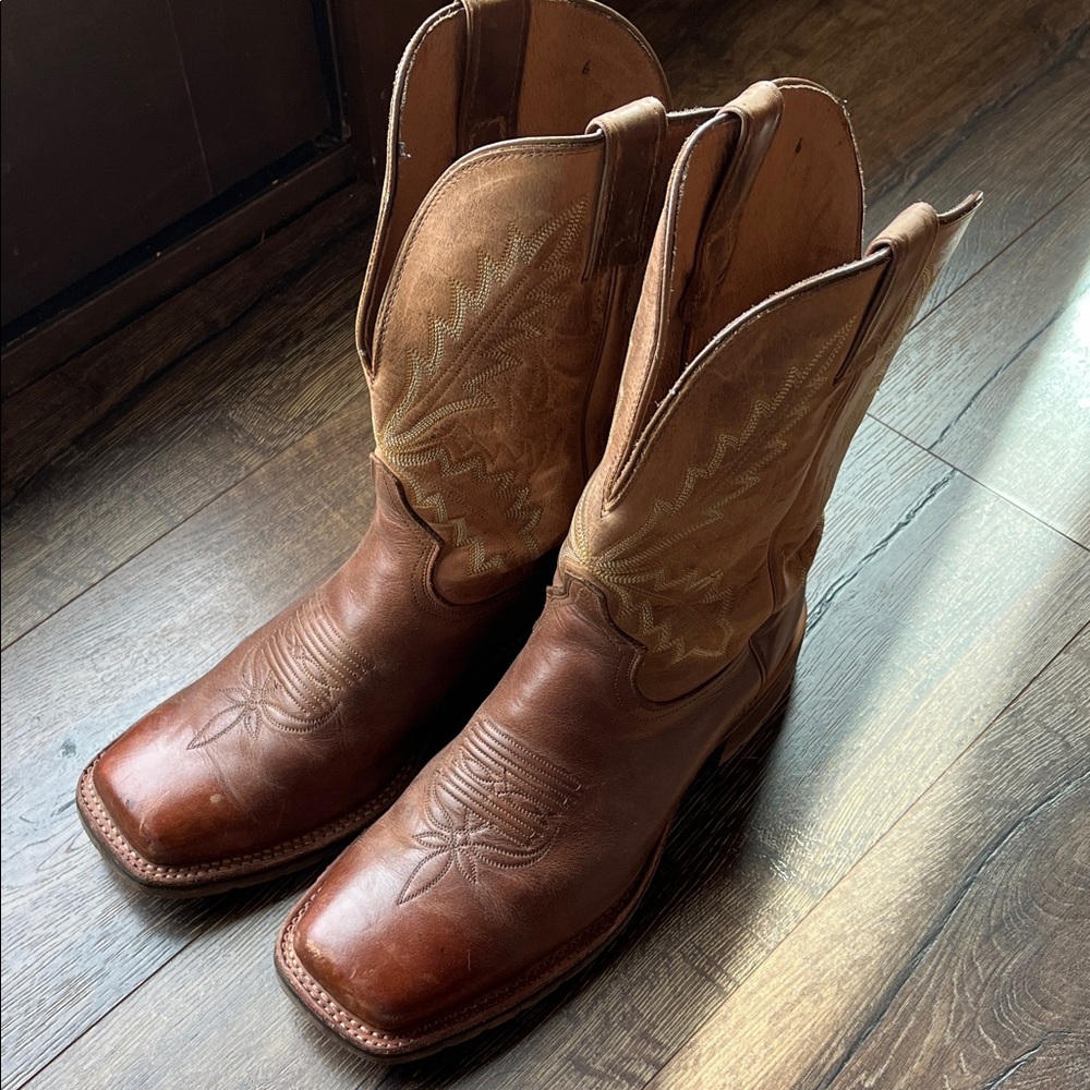 Men's Brown Tony Lama Boots Size 10 D